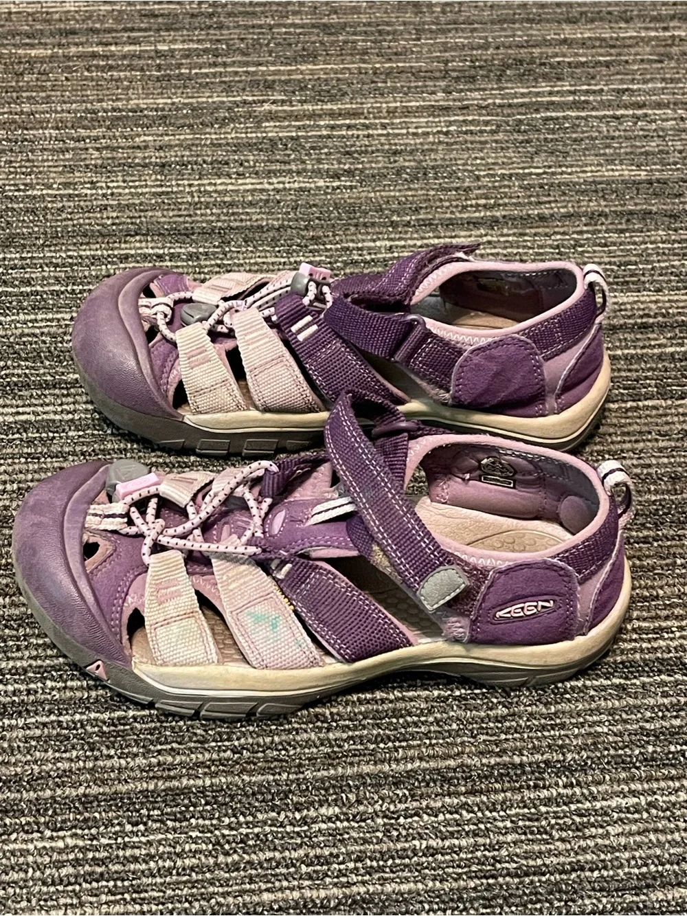 KEEN Kids' Purple Sport Sandals Size 3